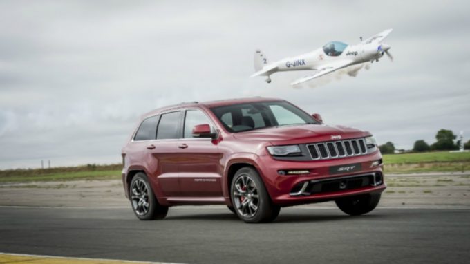 Соревнования Grand Cherokee SRT и моноплана