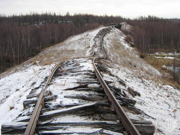 Заброшенная ж/д дорога