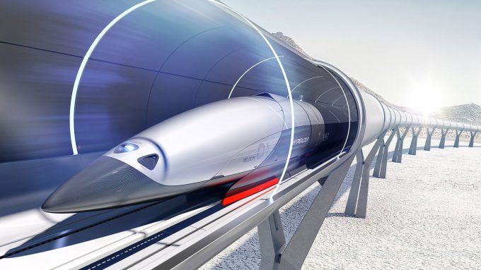 Вакуумные поезда Hyperloop