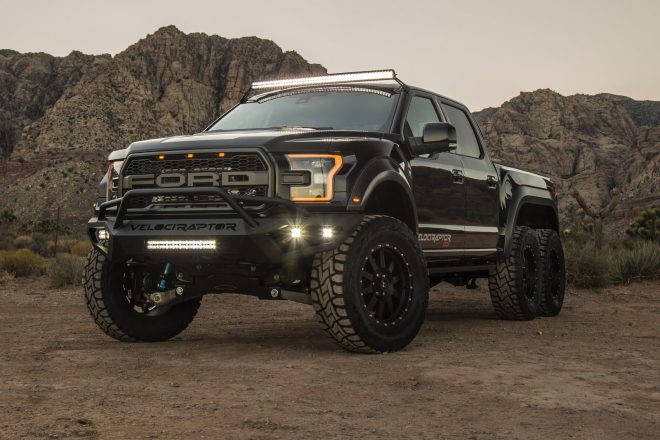 Hennessey Velociraptor 6x6.